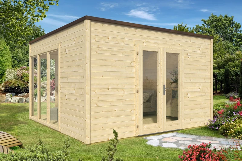 Casa Lignea Gartenhaus Modell Cubus Candela