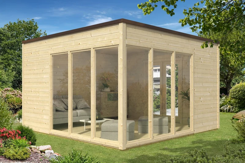 Casa Lignea Gartenhaus Modell Cubus Candela