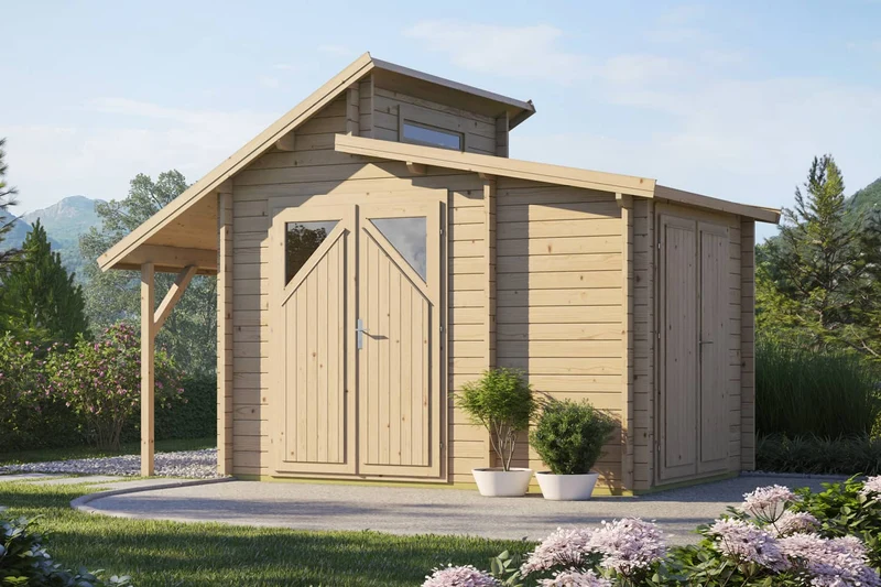 Casa Lignea Gartenhaus Modell Nordic Varianta
