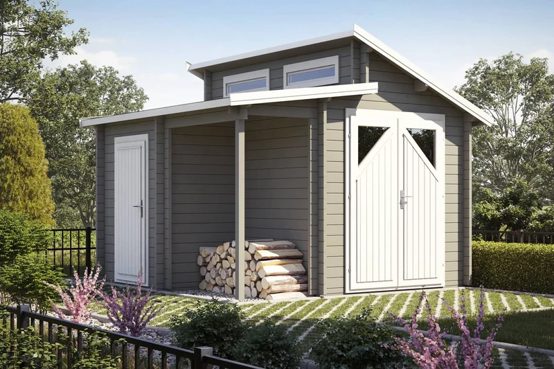 Casa Lignea Gartenhaus Modell Nordic Combi