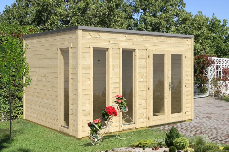 Casa Lignea Gartenhaus Modell Cubus Largum