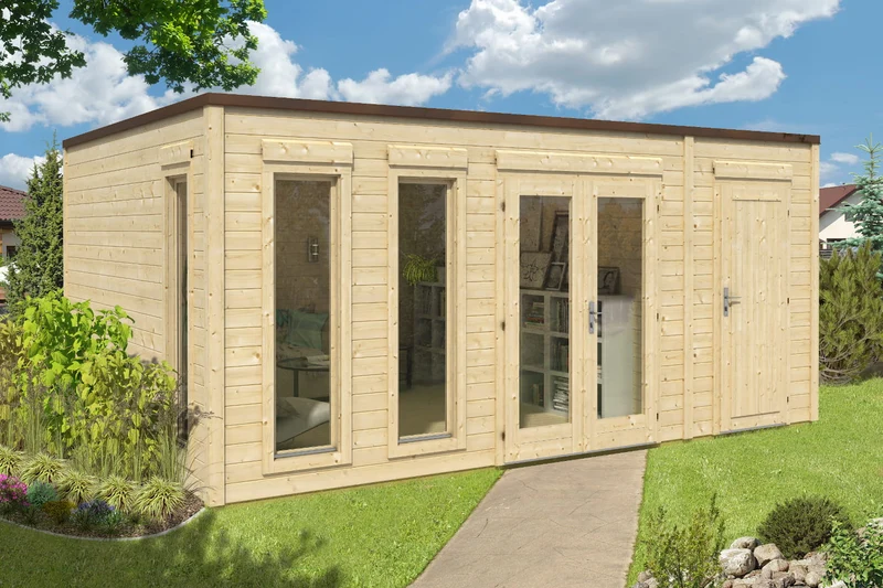 Casa Lignea Gartenhaus Modell Cubus Largum