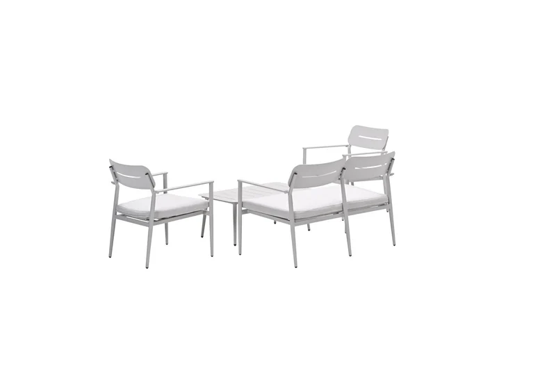 Morella loungeset - 4-delig - taupe - valley sand