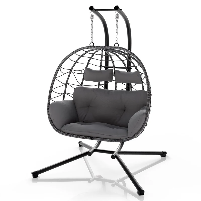 Polyrattan Doppelhängesessel Aria