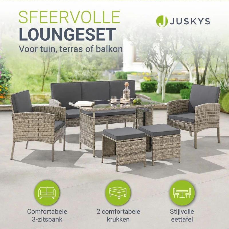Rattan Sitzgruppe Turin