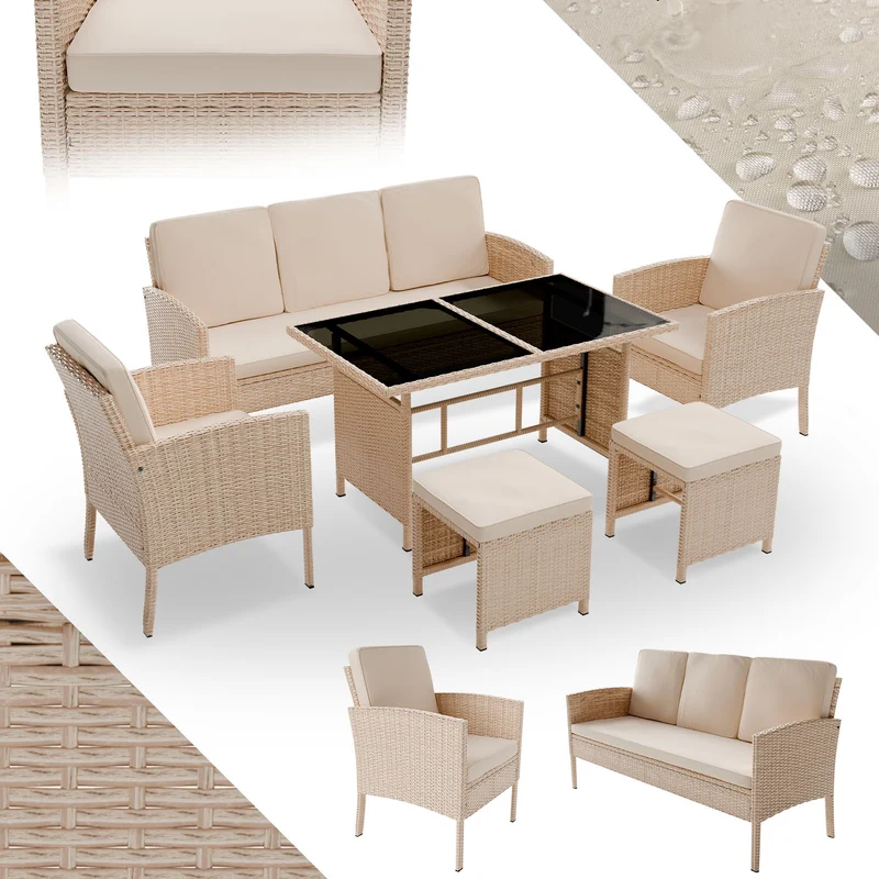 Rattan Sitzgruppe Turin
