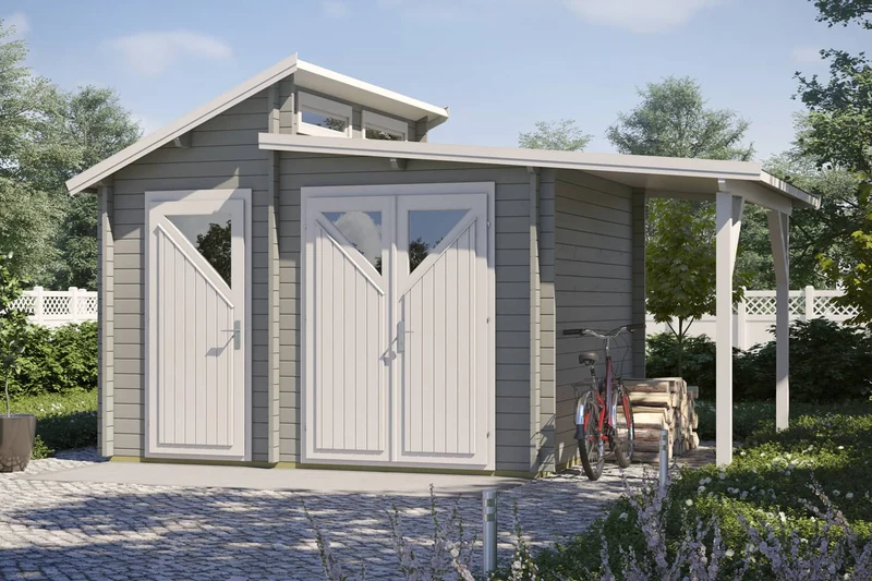 Casa Lignea Gartenhaus Modell Nordic Duo
