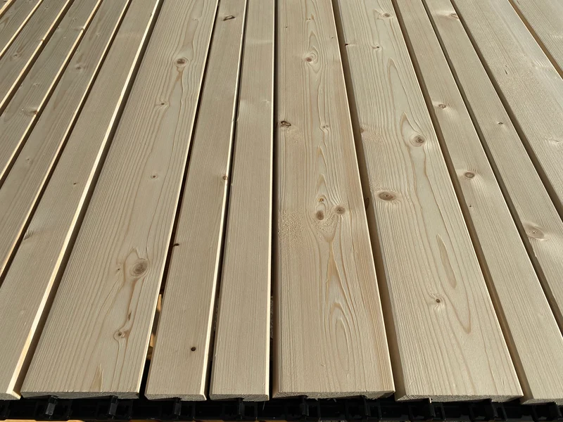 Nordische Fichte Rhombus 21 x 52mm Leiste 15° einfach klicken