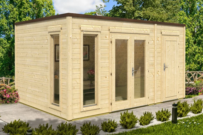 Casa Lignea Gartenhaus Modell Cubus Novum