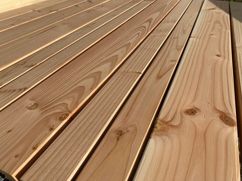 Douglasie Rhombus 21 x 52mm Leiste 15° einfach klicken