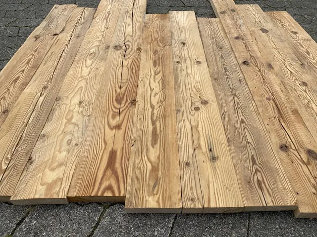 Altholz Fichte gehackt 20cm 1,2m Paneele Fixbreiten