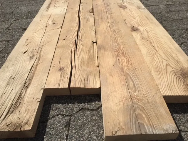 Altholz Fichte gehackt 20cm 1,2m Paneele Fixbreiten