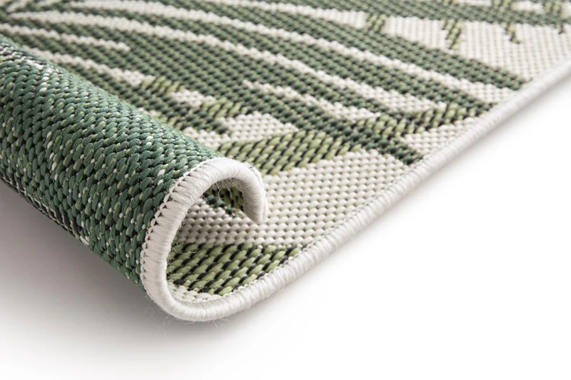 Naturalis karpet - 160x230 cm - palm leaf green