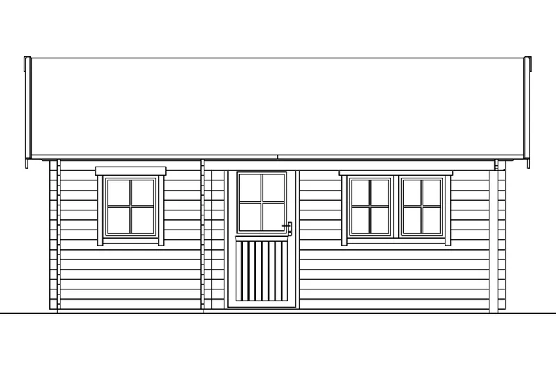Skan Holz Ferienhaus Modell St. Moritz