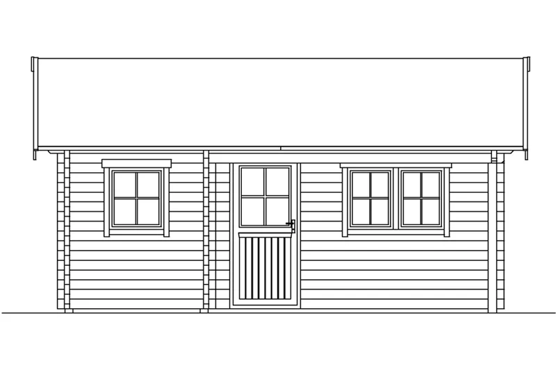 Skan Holz Ferienhaus Modell Ontario