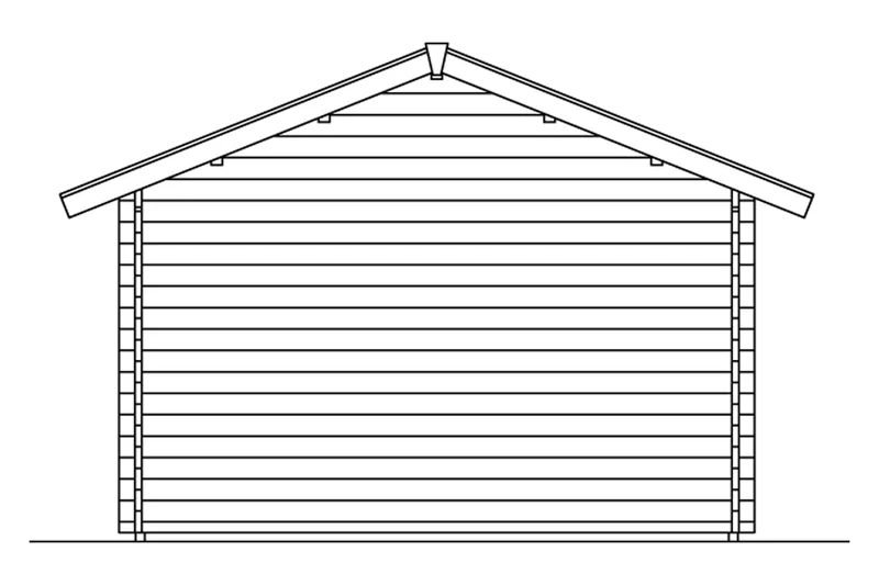 Skan Holz Gartenhaus Modell Lugano