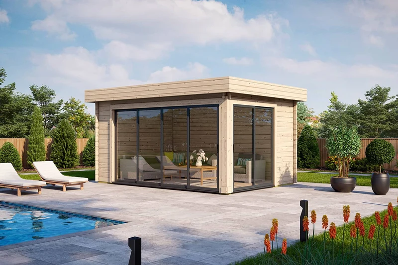 Casa Lignea Gartenhaus Modell Designlounge 44 A