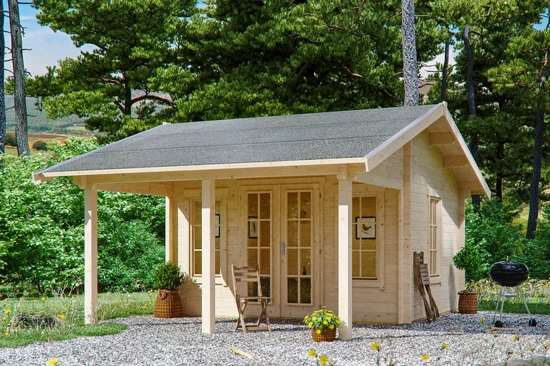 Skan Holz Gartenhaus Modell Calgary
