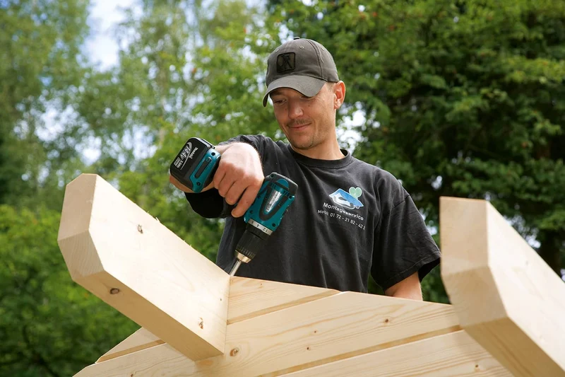 Skan Holz Gartenhaus Modell Calgary