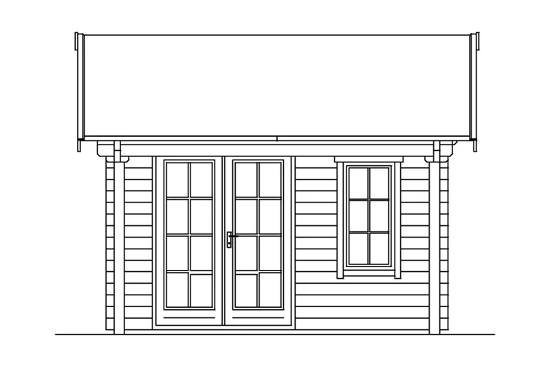 Skan Holz Gartenhaus Modell Calgary