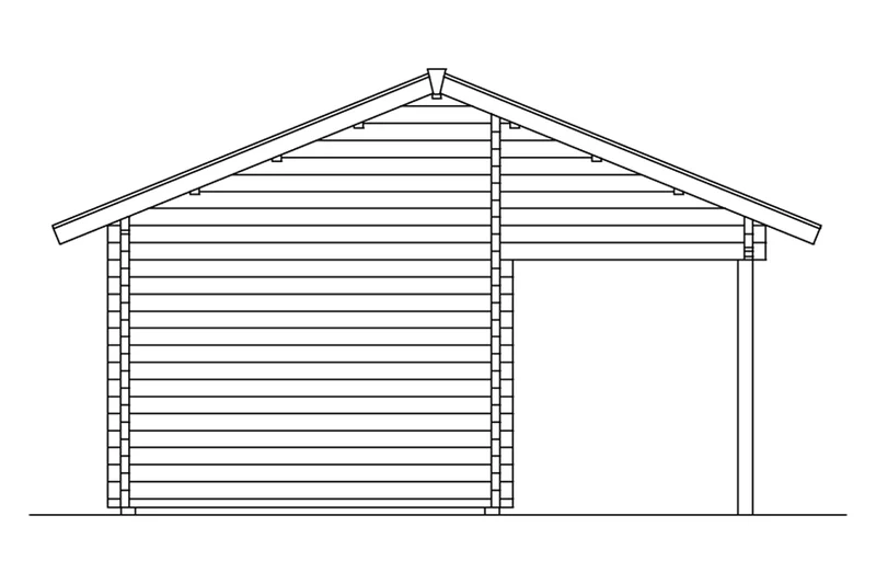 Skan Holz Gartenhaus Modell Calgary
