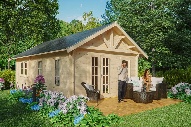 Skan Holz Ferienhaus Modell Bern 4