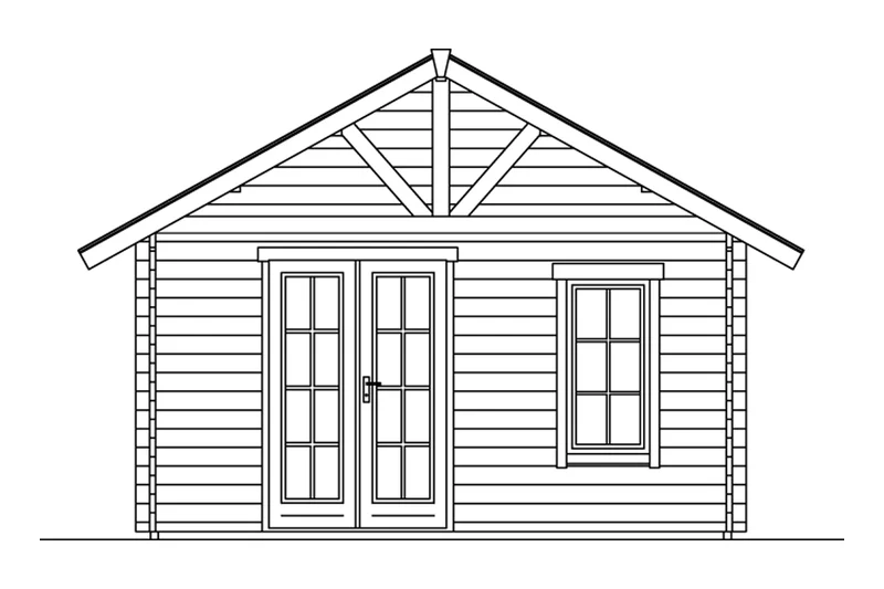 Skan Holz Ferienhaus Modell Bern 4