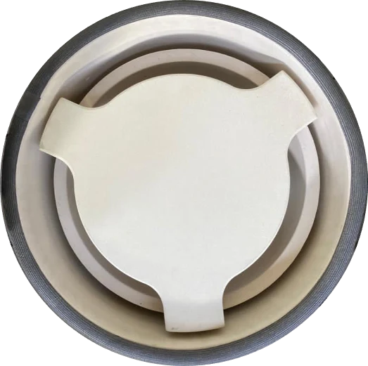 Keij Keramische Plate setter - heat deflector - hitteschild - Large - 20/21 inch