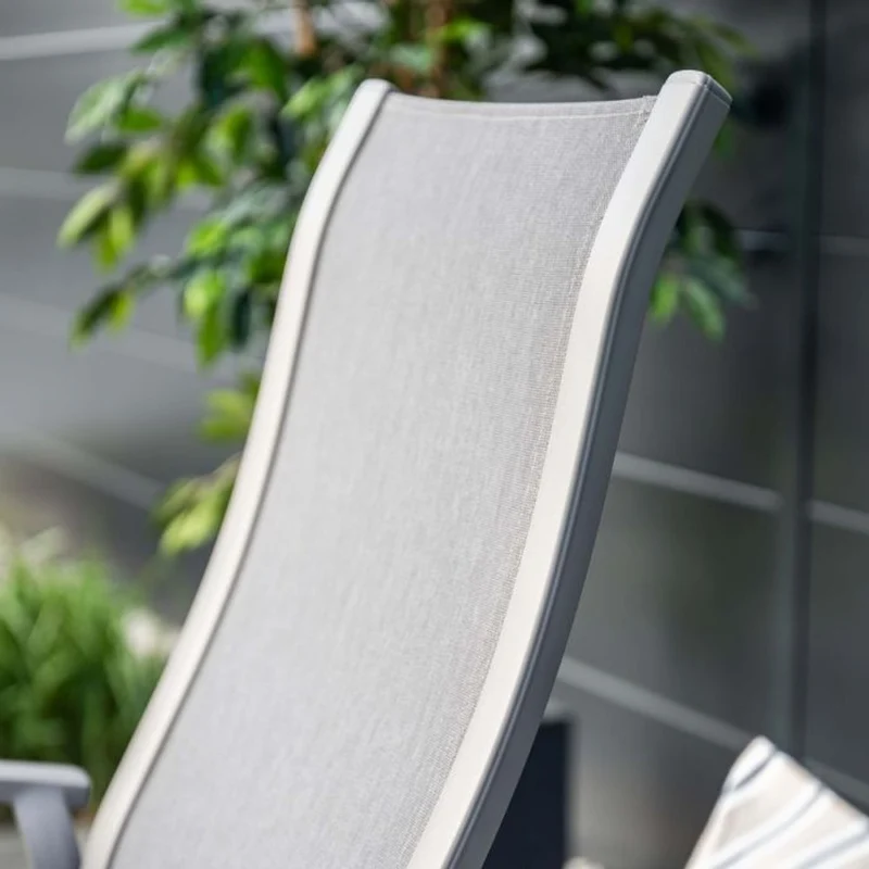 Kyoto tuinset 6-delig Taupe - Edison ronde tuintafel 148 cm