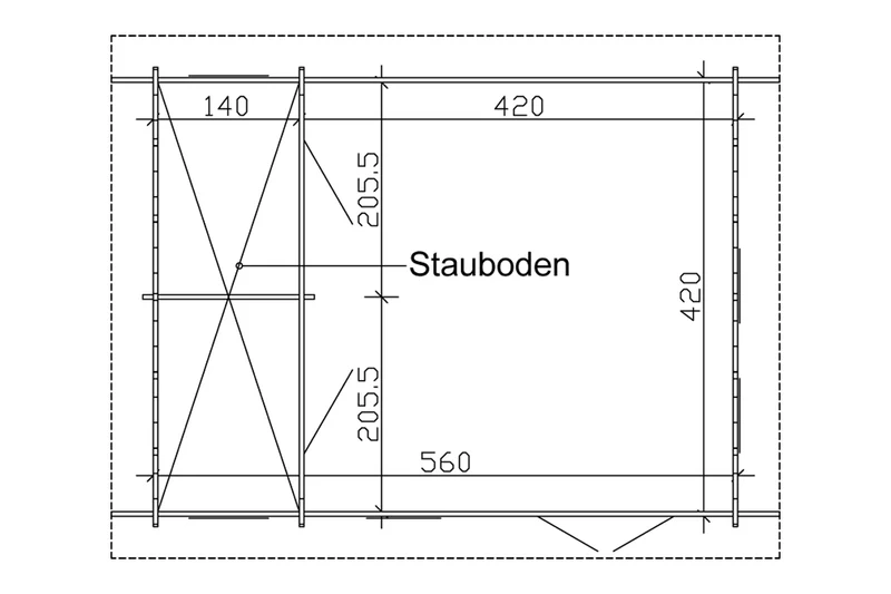 Skan Holz Ferienhaus Modell Bern 2