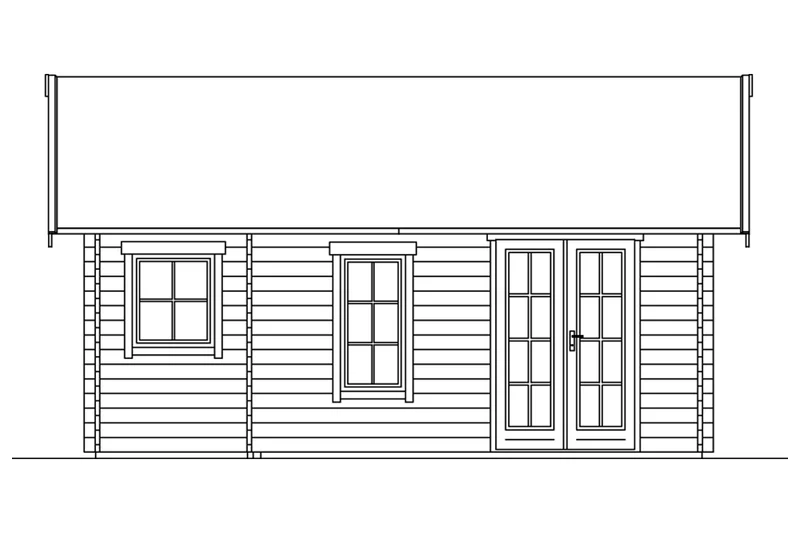 Skan Holz Ferienhaus Modell Bern 2