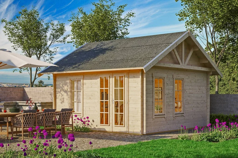 Skan Holz Ferienhaus Modell Bern 1