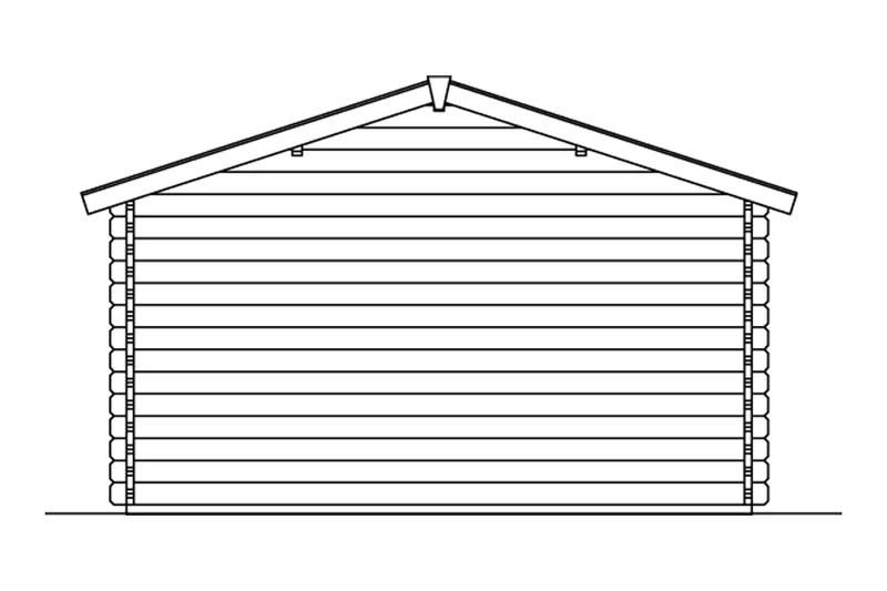 Skan Holz Gartenhaus Modell Trondheim