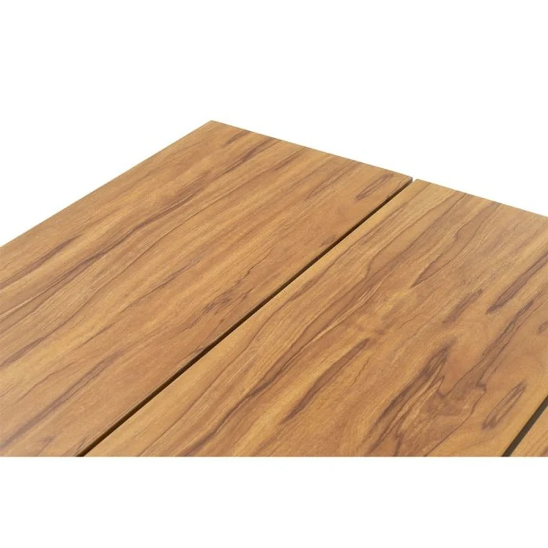 Triton tuinset 5-delig Carbon Black - Zeus dining tafel 180x100 cm