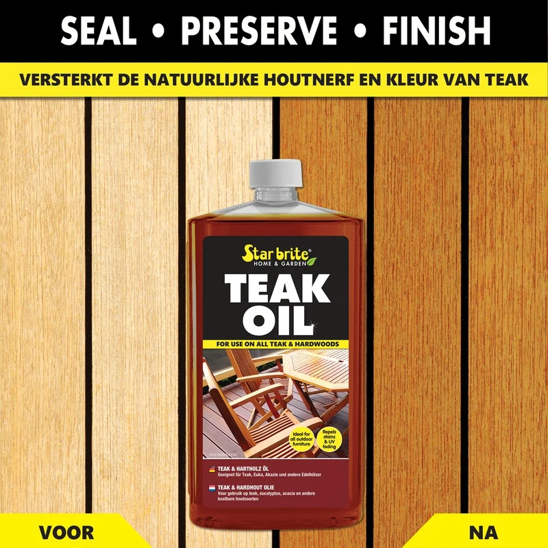 Star brite Teak & Hardhout Olie 1 liter