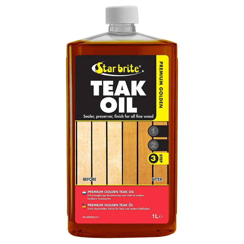 Star brite Teak & Hardhout Olie 1 liter