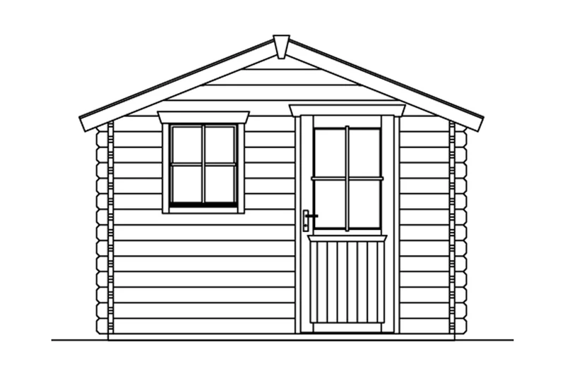 Skan Holz Gartenhaus Modell Narvik