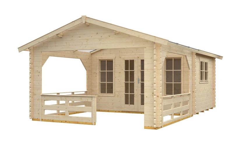 Skan Holz Gartenhaus Modell Holmestrand