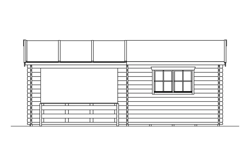 Skan Holz Gartenhaus Modell Holmestrand