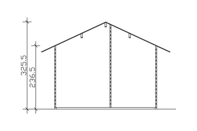 Skan Holz Gartenhaus Modell Esbjerg