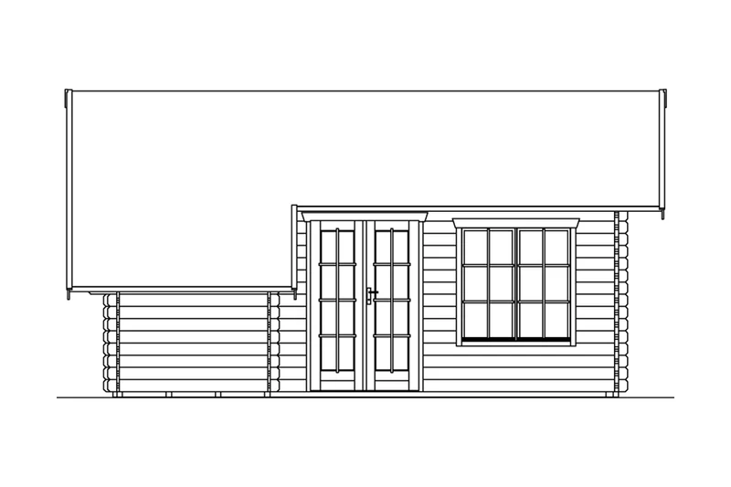 Skan Holz Gartenhaus Modell Esbjerg