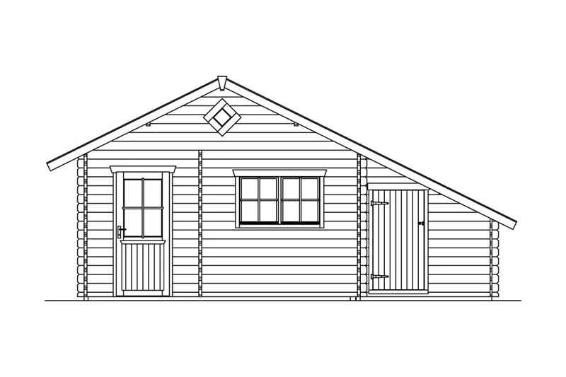 Skan Holz Gartenhaus Modell Esbjerg