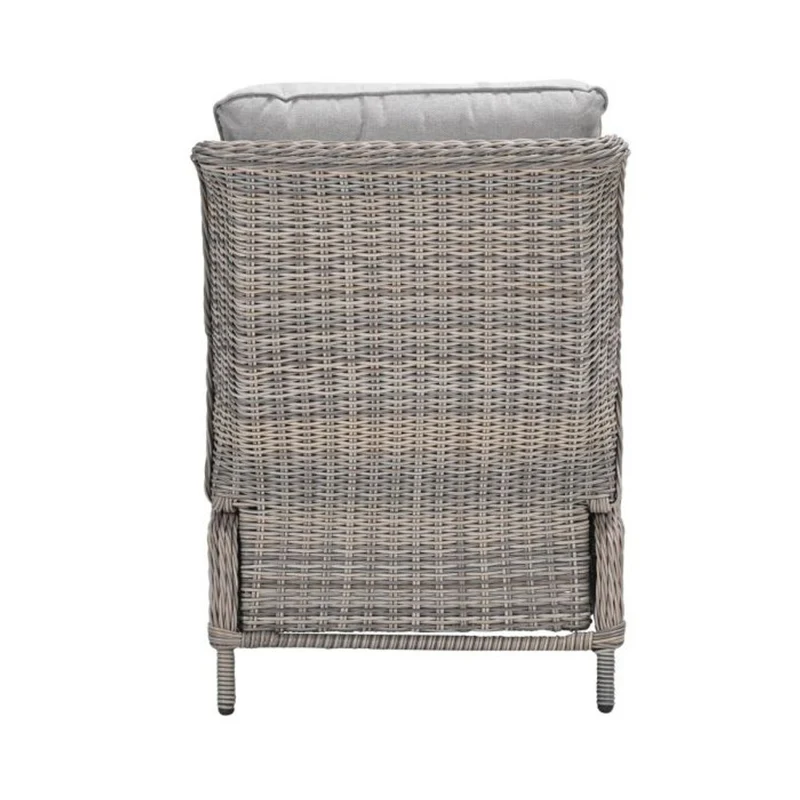 Veracruz verstelbare relaxstoelen incl. voetenbank desert sand
