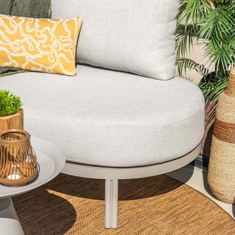 Tirolo loungebank taupe - Garden Impressions