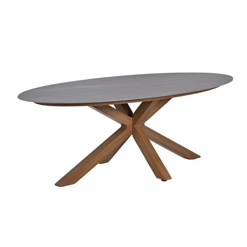 Scotland tuintafel 230x115 cm Carbon Black