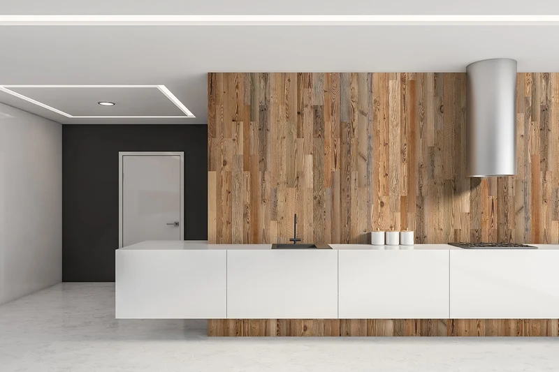 Altholz Fichte sonnenverbrannt braun Holz Paneele Wandverkleidung