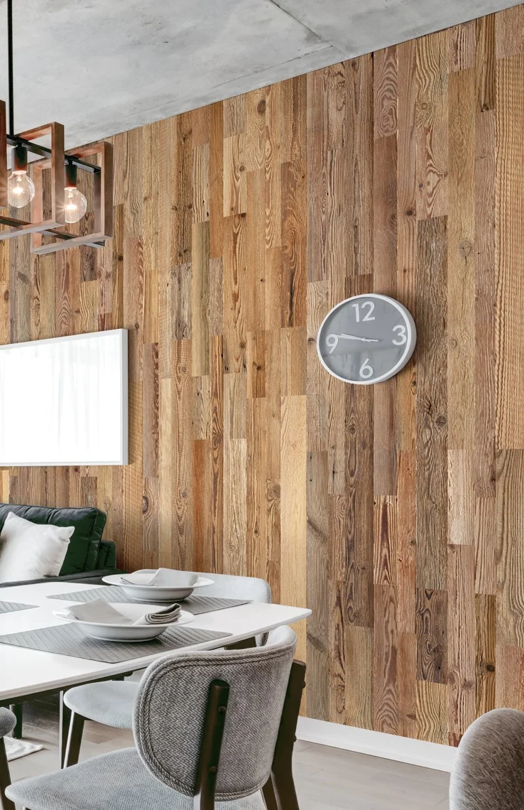 Altholz Fichte sonnenverbrannt braun Holz Paneele Wandverkleidung