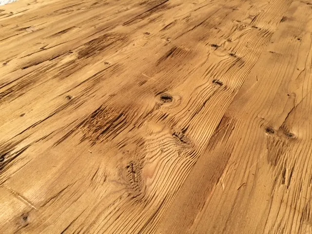 Thermofichte gehackt & gebürstet Wandverkleidung 196 x 19mm