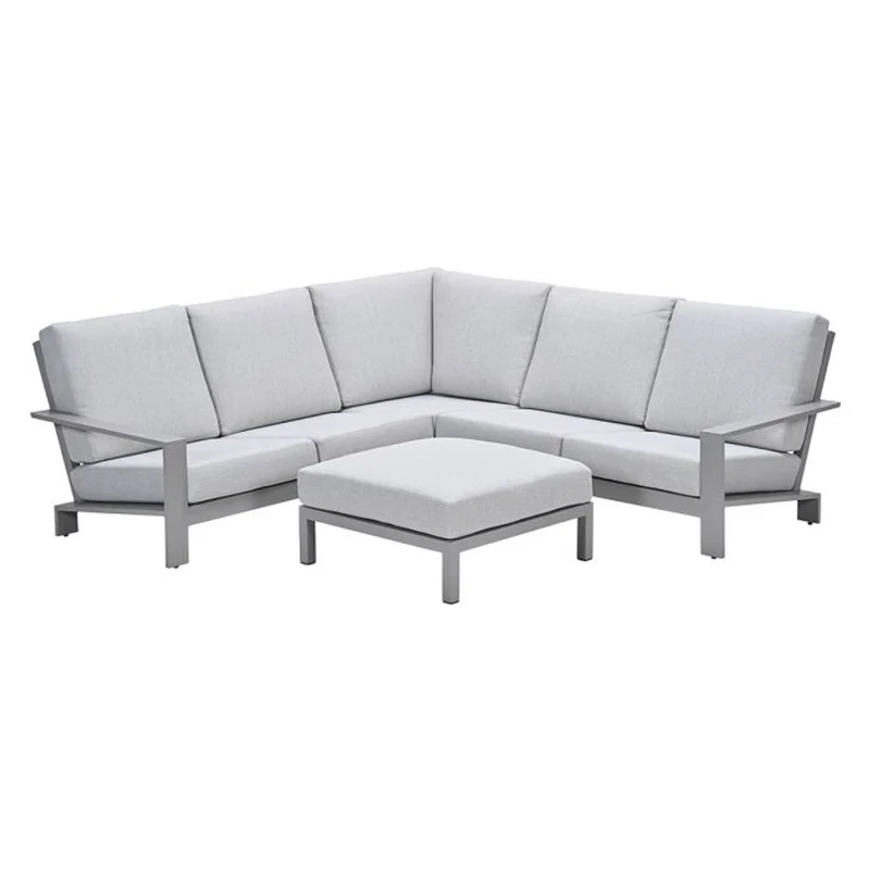 Lincoln loungeset antraciet - Garden Impressions