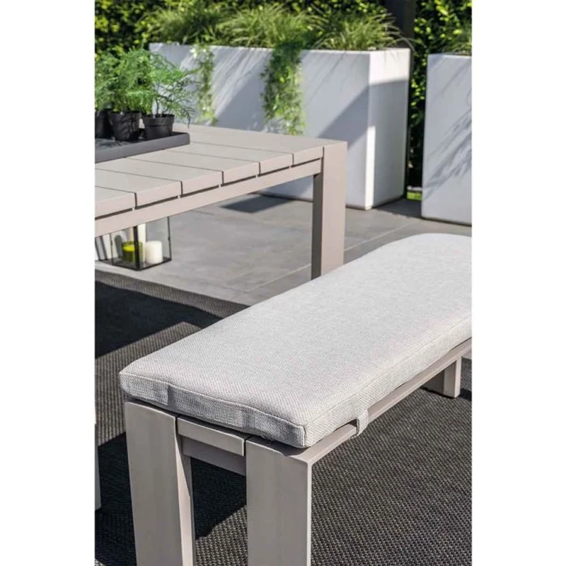 Levanto lounge dining set 6-delig - Taupe / Valley Sand